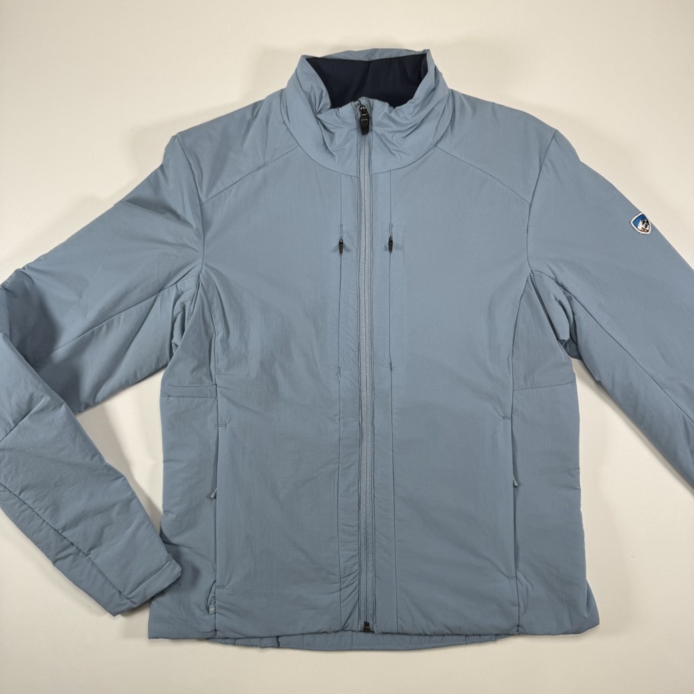 KUHL AeroLight Insulated Jacket Womens Small Blue Lightweight Stretch Never Worn